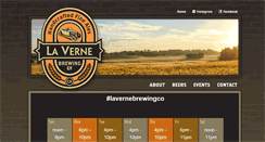 Desktop Screenshot of lavernebrewingco.com